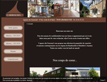 Tablet Screenshot of agenceducarrousel.fr